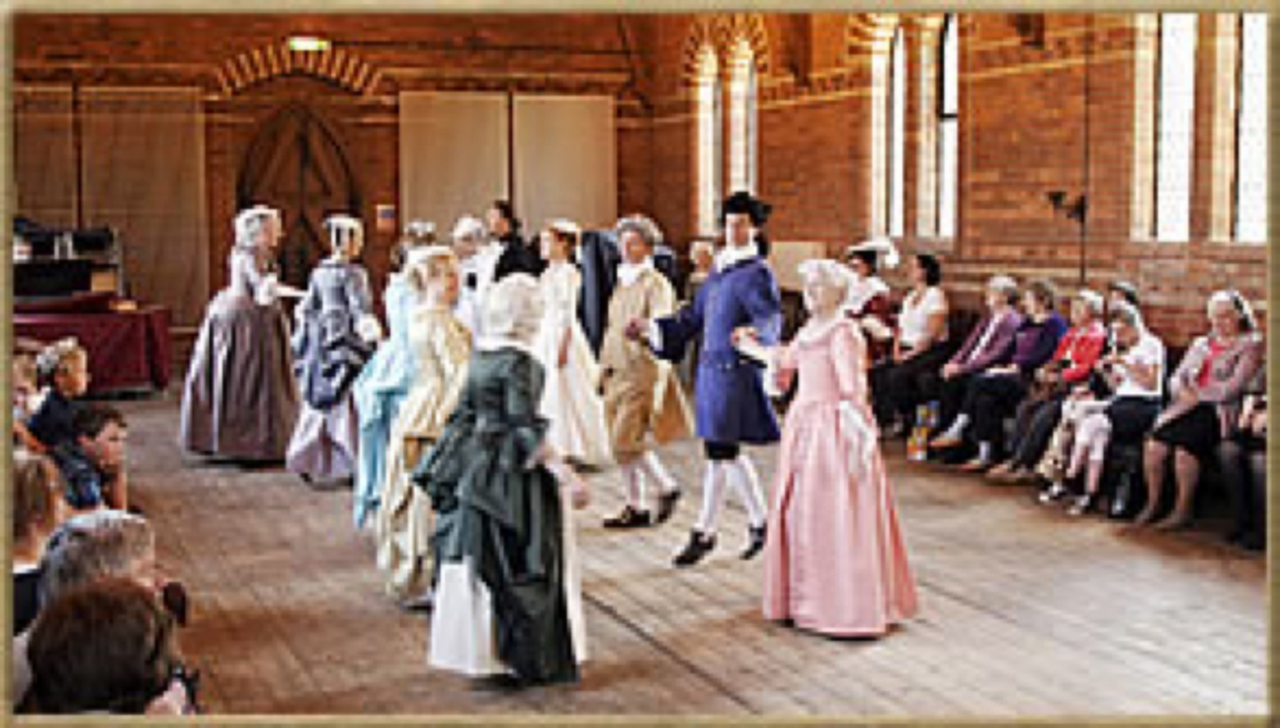 Photo Credit: 18th century dancing at Gressenhall, 2013